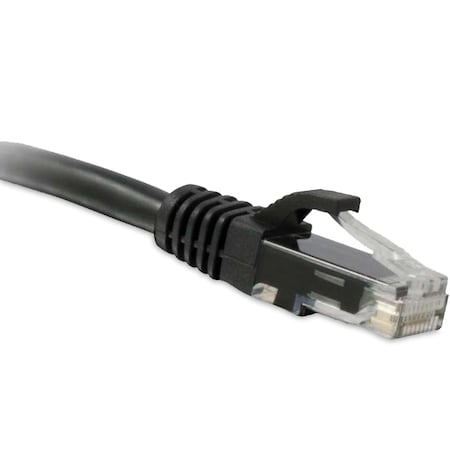 Enet Cat6 Black 30 Foot Patch Cable W/ Snagless Molded Boot (Utp)